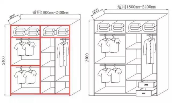 【博进装饰】衣柜这么设计，比多买5㎡都强！