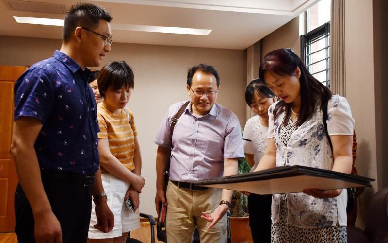 合肥,淮南装修案例淮南师范学院学生走访安徽博进建筑装饰工程有限公司